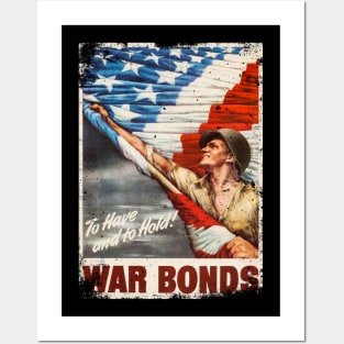 War Bonds WWII Poster Vintage Posters and Art